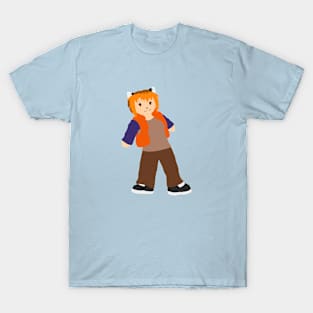 Cat Girl Chibi T-Shirt